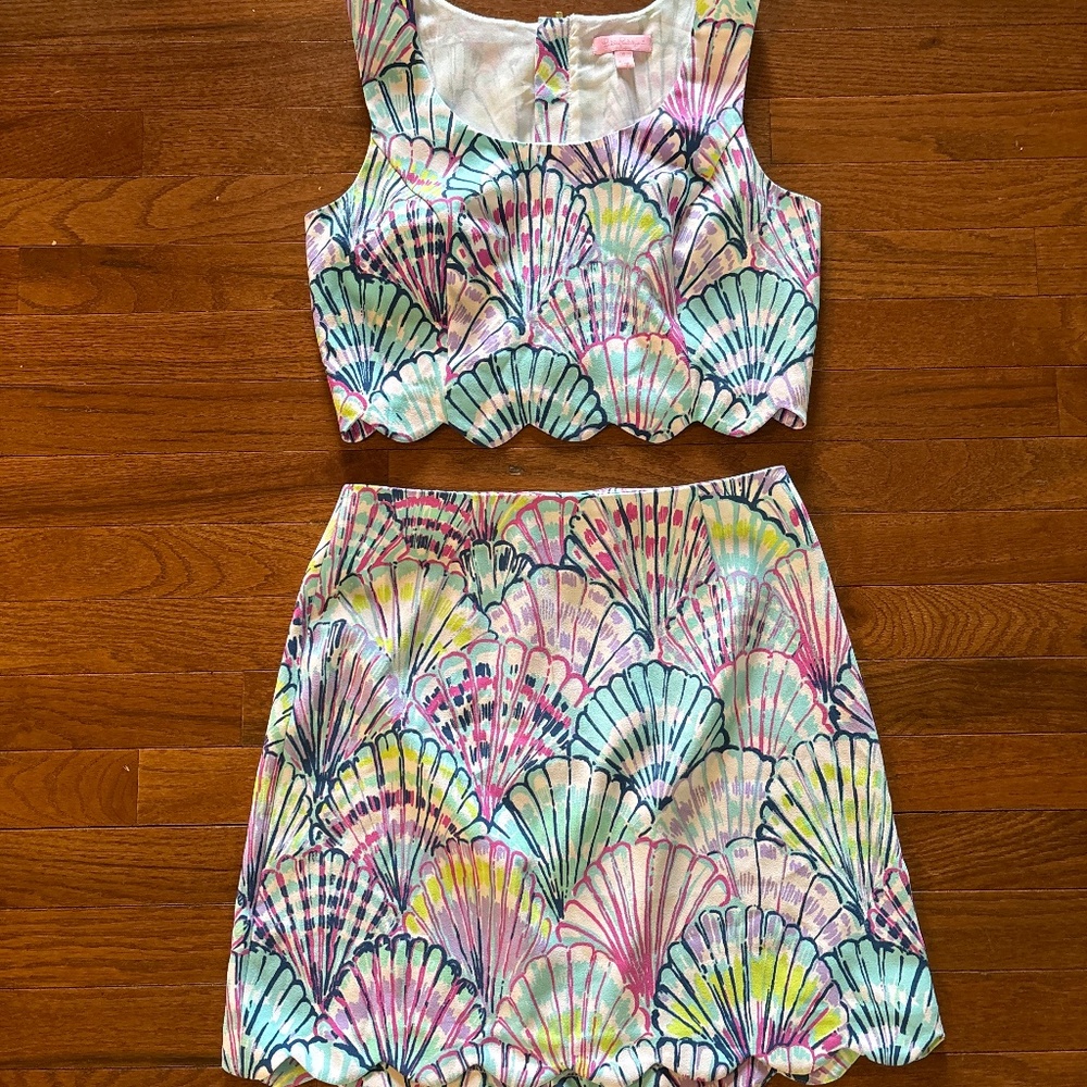 Two Piece Lilly Pulitzer Dress